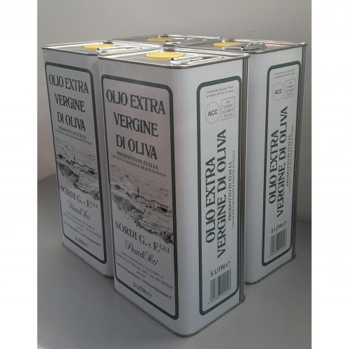 Conf. 4 lattine LT 5 - Piandisco' Olio extra vergine di oliva