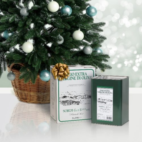 N.1 Lattina Lt 3 Olio extra vergine di oliva 100% Italia Piandisco Raccolto 2025-2026