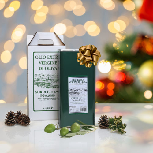 N.1 Lattina Lt 5 Olio extra vergine di oliva 100% Italia Piandisco Raccolto 2025-2026