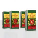Conf. 4 lattine LT 5 - Olio extra vergine di oliva dell'Unione Europea