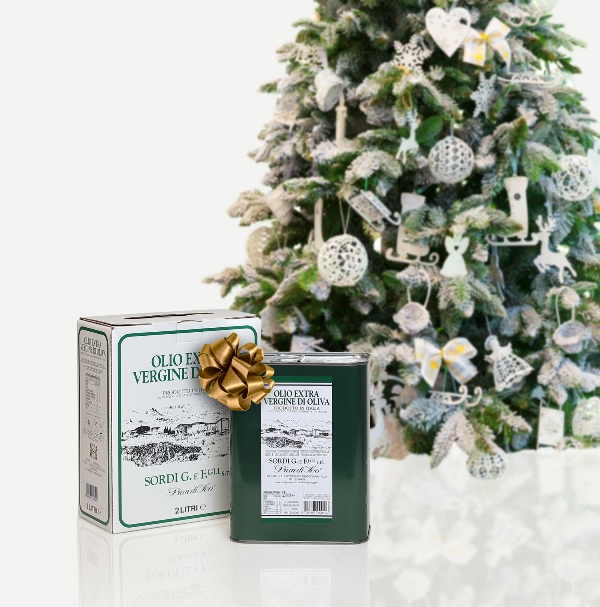 N.1 Lattina Lt 2 Olio extra vergine di oliva 100% Italia Piandisco Raccolto 2025-2026