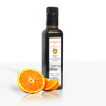 N.1 Bottiglia  Lt 0,250 Olio extra vergine di oliva 100% Italia Aromatizzato all'arancia